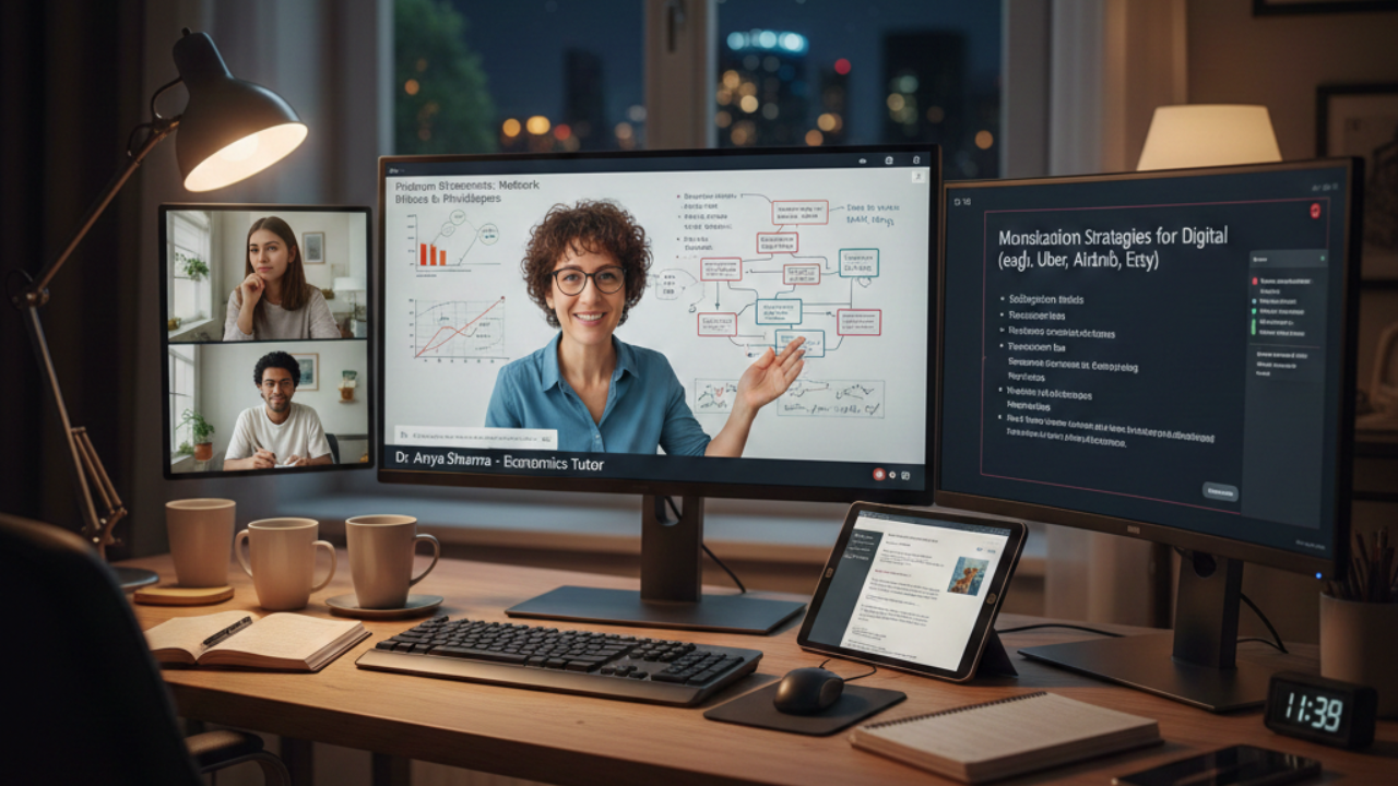 Online Tutoring Economics for Platforms